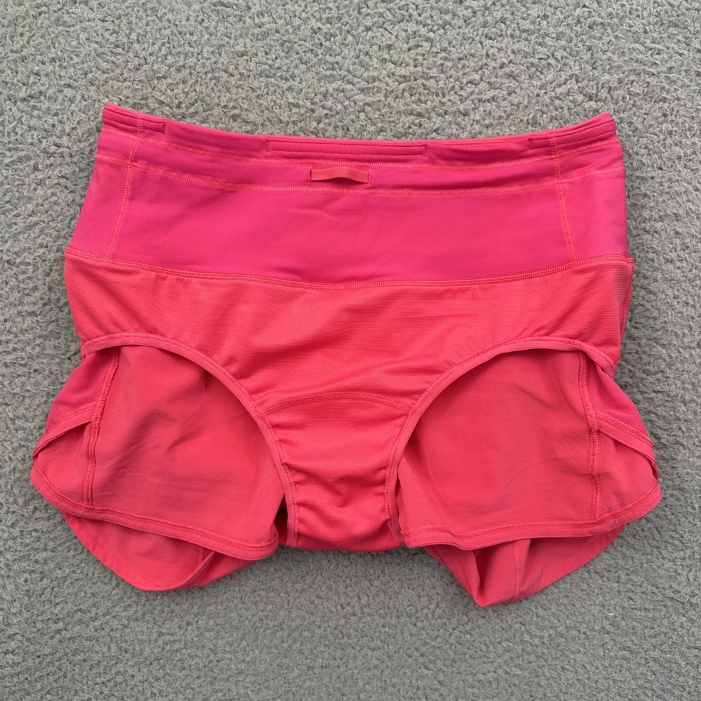 Lululemon Speed Up Shorts High Rise 4" Lip Gloss Pink Athletic Women's 4 - Picture 3 of 7